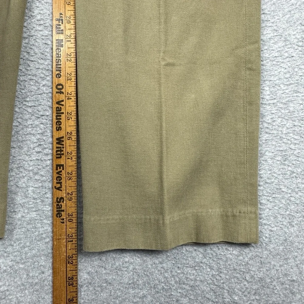 Banana Republic Dress Chino Pants Men 35x32 Beige Khaki Straight Fit Casual EUC